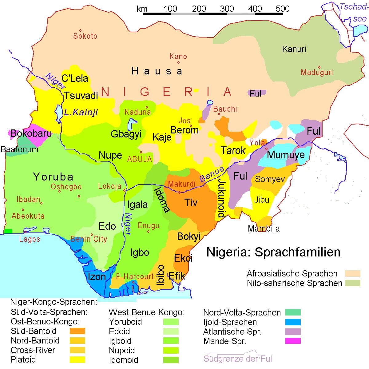 Ma van nigeria etnische